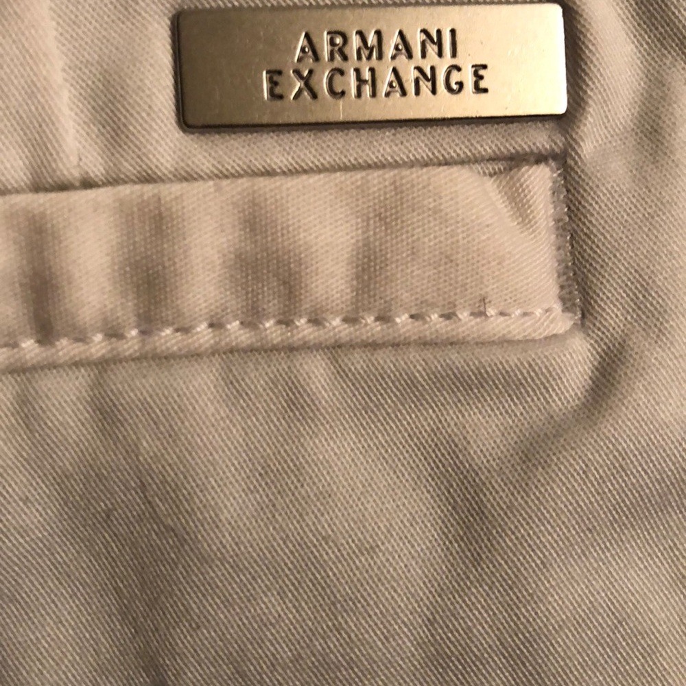 Khaki white pants..gently used size 36